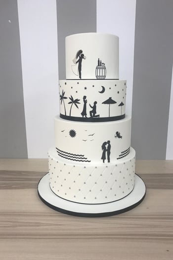 Tarta de boda Mallorca